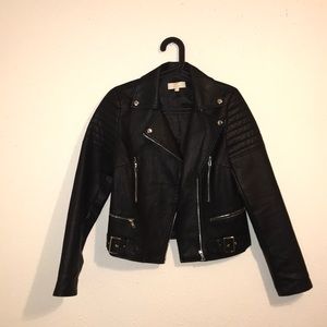 Faux Leather Jacket